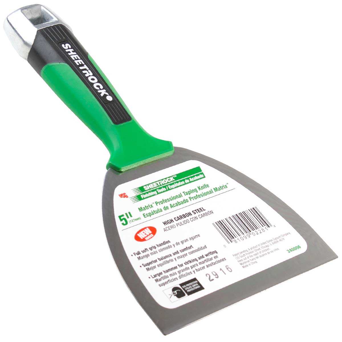 USG Sheetrock Matrix 5" Finishing Knife